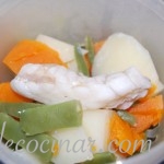 Papilla de verduras con rape (Babycook)