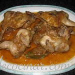 Codornices guisadas
