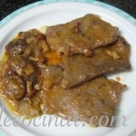 Fricandó con setas