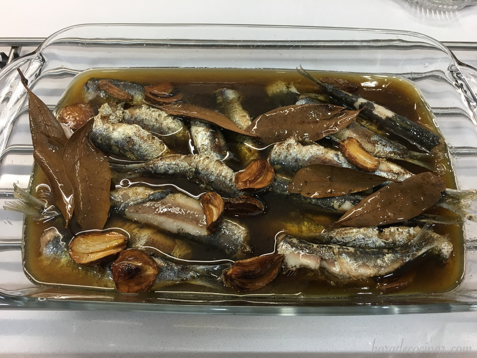 Sardinas en escabeche