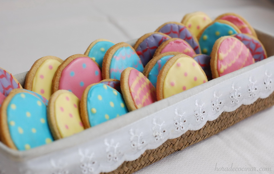 Galletas de mantequilla para Pascua