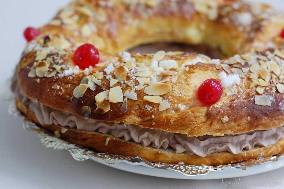 Roscón de Reyes o Tortell de Reis de Trufa