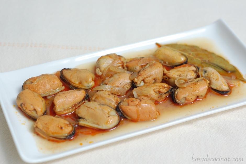 Mejillones en escabeche