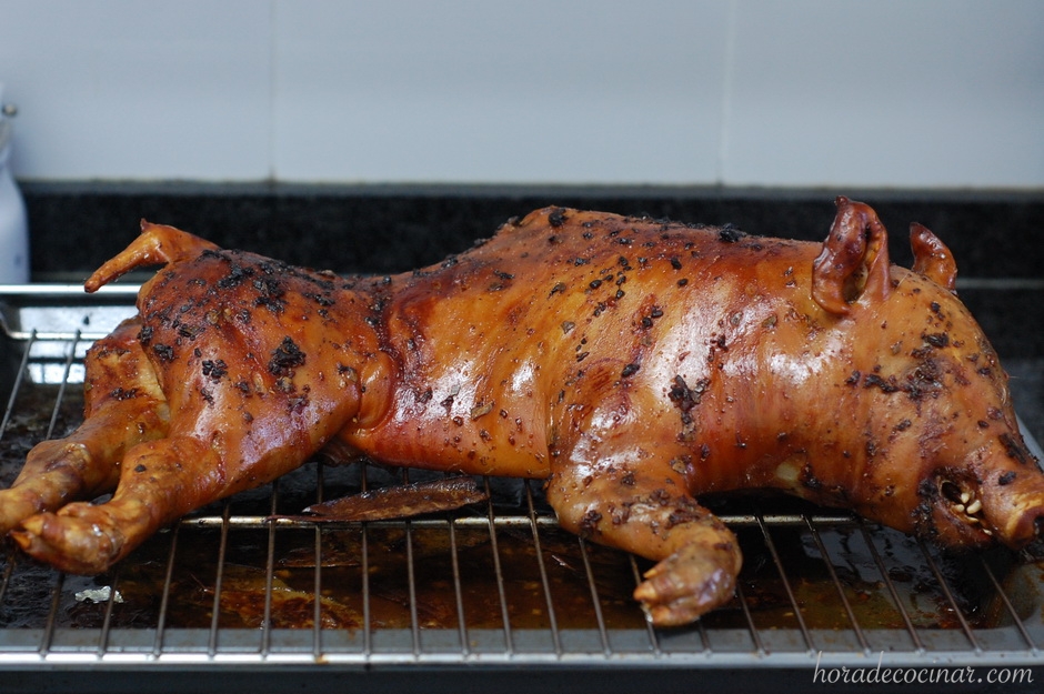 Cochinillo al horno