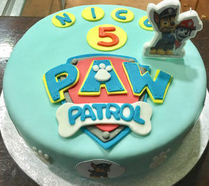 Tarta patrulla canina