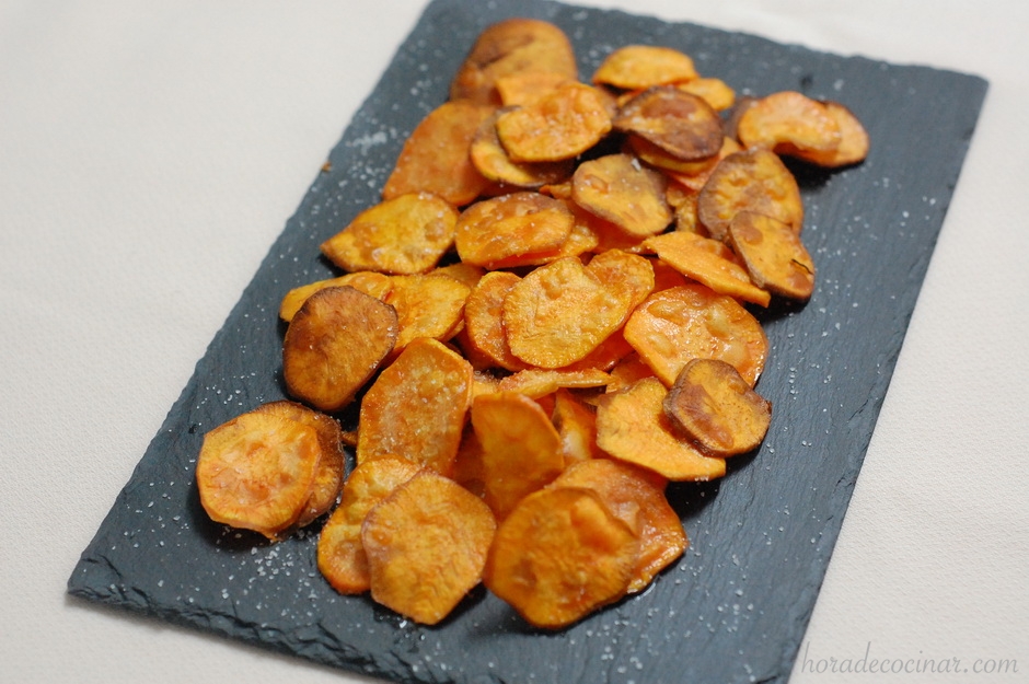 Chips de boniato