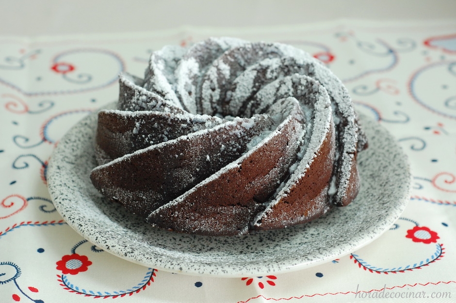 Bundt Cake de chocolate