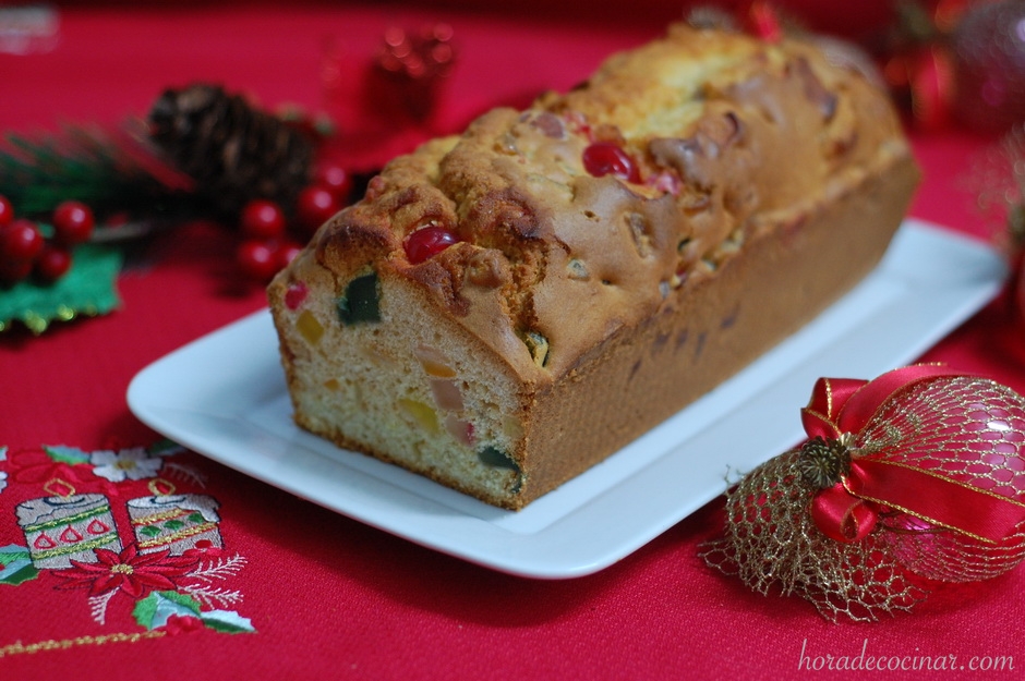 Plum Cake de Navidad