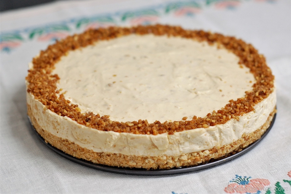 Pastel Mousse de turrón de jijona