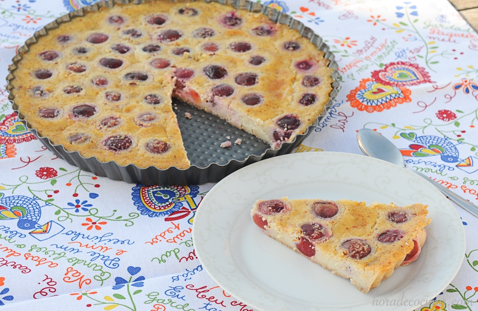 Clafoutis (tarta de cerezas)