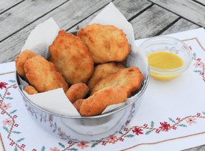 Nuggets de pollo caseros