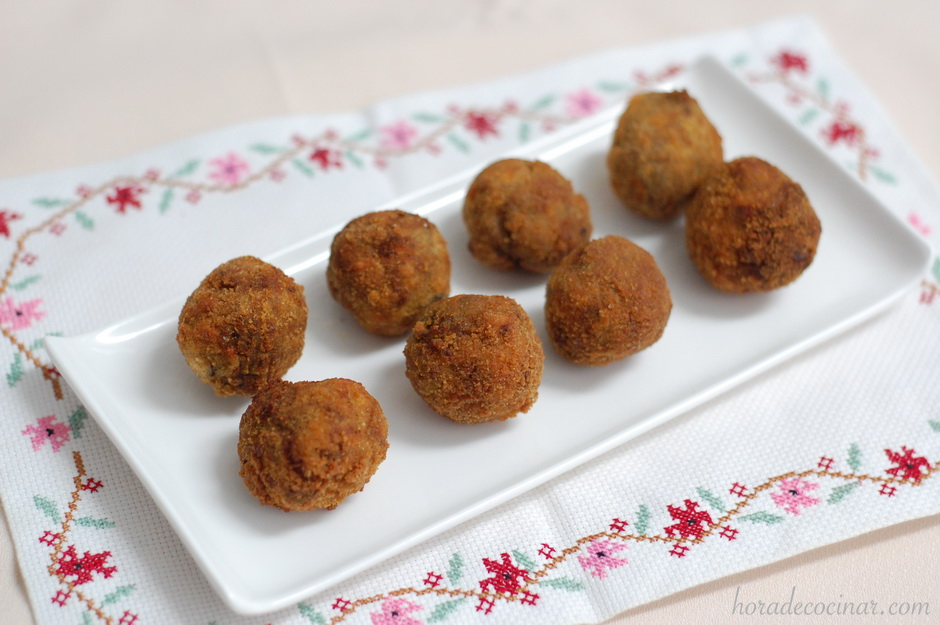 Croquetas de setas