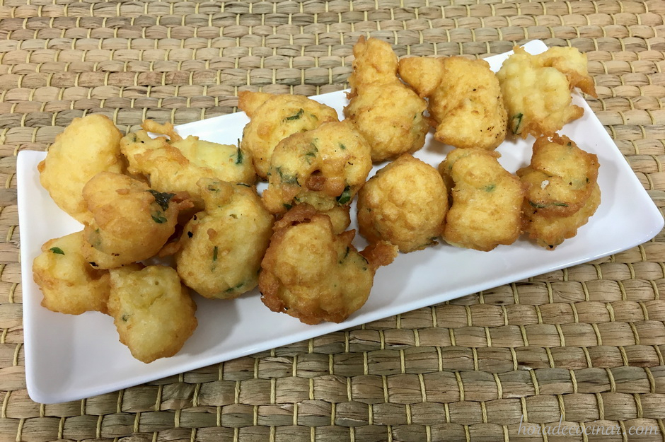 Buñuelos de bacalao