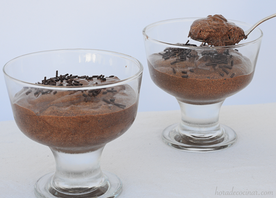 Mousse de chocolate