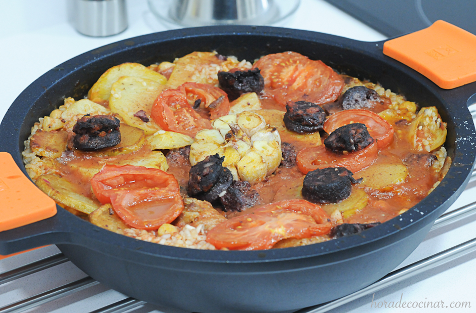 Arroz al horno valenciano (Arròs al forn)