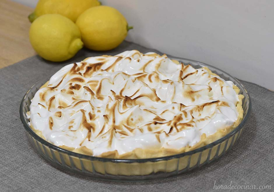 Tarta Lemon Pie (tarta de limón y merengue)